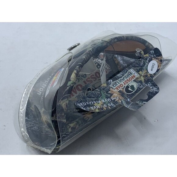 NEW Mossy Oak Break-Up Oxbow Polarized Sunglasses Camo W/case - Picture 3 of 10